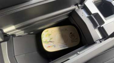 Vauxhall Grandland Electric GS long-term - ice cream in the armrest